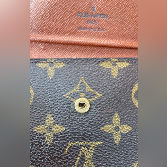 Louis Vuitton Wallet M61654 Portefeuille Elise Brown Monogram (AUTHENTIC) - Picture 15 of 15